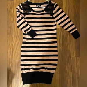 Small knit sweater dress